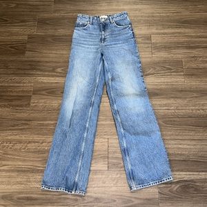 Zara wide leg high watsed jeans